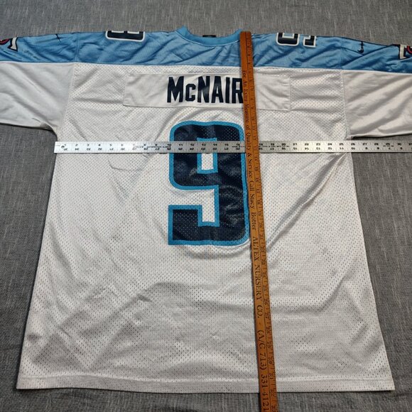 VINTAGE Steve McNair Tennessee Titans Nike Team Jersey XXL White NFL Footballl - Picture 11 of 14